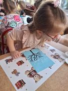 ilustracja do wpisu 
Zimowe drzewo - praca plastyczna