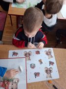 ilustracja do wpisu 
Bałwanki z plasteliny ☃️