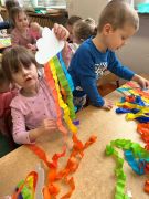 ilustracja do wpisu 
Wiosenne zabawy plastyczne