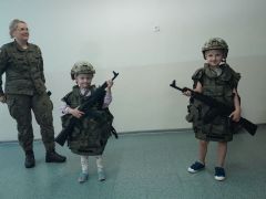 ilustracja do wpisu 
"WIZYTA ŻOŁNIERZY Z WCR BIAŁYSTOK"