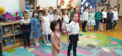 ilustracja do wpisu 
"Zaśpiewajmy kolędę Jezusowi dziś..." - zajęcia otwarte z rodzicami.