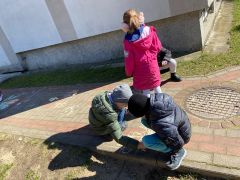 ilustracja do wpisu 
Wiosna w ogrodzie przedszkolnym