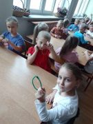 ilustracja do wpisu 
UTRWALAMY LITERĘ O I CYFRY 1,2