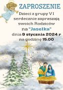 ilustracja do wpisu 
Zaproszenie na Jasełka