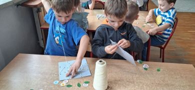 ilustracja do wpisu 
Jesienne pajęczynki